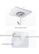 EasyLife 10 Pieces Adhesive Sticker Plastic Hook For Home