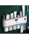 EasyLife Smart Sterilization Toothbrush Holder With Toothpaste Squeezer And 4 Cups