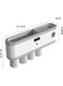 EasyLife Smart Sterilization Toothbrush Holder With Toothpaste Squeezer And 4 Cups RA-897