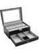 EasyLife Jewellery Display Drawer Lockable Watch Case Organizer
