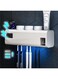 EasyLife Toothbrush Sterilizer Household Cordless Toothbrush UV Dry Sterilizer Charging Holder Ultraviolet Solar Charging Automatic Toothpaste