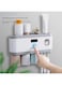 EasyLife Smart Sterilization Toothbrush Holder With Toothpaste Squeezer And 3 Cups