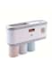 EasyLife Smart Sterilization Toothbrush Holder With Toothpaste Squeezer And 3 Cups