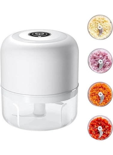 EasyLife Electric Mini Garlic Chopper Portable Wireless Garlic Masher Blender For Meat Seasoning Spice Chopper