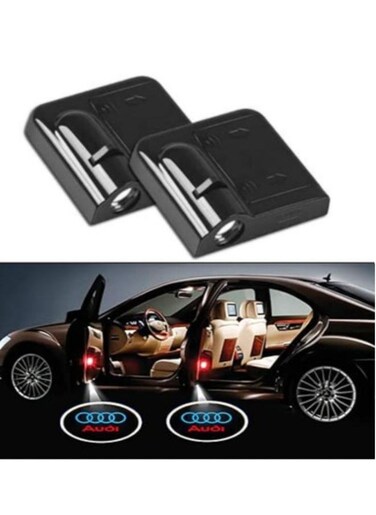 EasyLife 2 Pieces LED Car Door Horse Logo Projector Shadow Light Set NO: 36