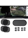 EasyLife 5 Pieces Car Window Shades Covers Breathable Mesh Baby Car Window Cover With Suction Cup