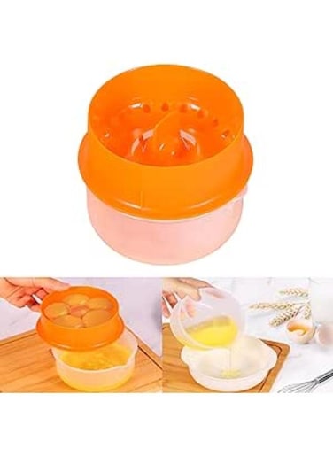 EasyLife Egg White Separator Eggs Yolk Separators Multi-Eggs White Yolk Filter 5-6 Eggs Divider