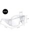 EasyLife 3 Pieces Safety Glasses Goggles Protective Glasses - Anti-Fog Shooting Glasses, Clear Vision, Anti-Scratch And Anti-UV Safety Glasses