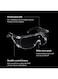 EasyLife 3 Pieces Safety Glasses Goggles Protective Glasses - Anti-Fog Shooting Glasses, Clear Vision, Anti-Scratch And Anti-UV Safety Glasses
