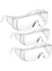 EasyLife 3 Pieces Safety Glasses Goggles Protective Glasses - Anti-Fog Shooting Glasses, Clear Vision, Anti-Scratch And Anti-UV Safety Glasses
