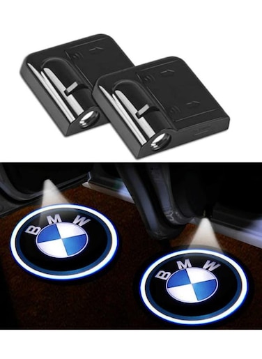 EasyLife 2 Pieces LED Car Door Toyota Logo Projector Shadow Light Set NO: 30