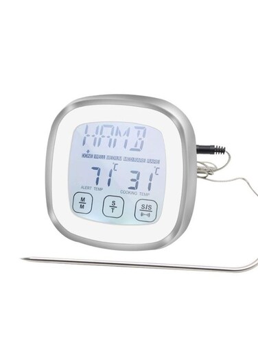 EasyLife Cooking Thermometer Kitchen Food Thermometer Grill Timer