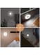 EasyLife 2 Pieces Rechargeable Magnetic Stick On LED Motion Sensor Light Indoor