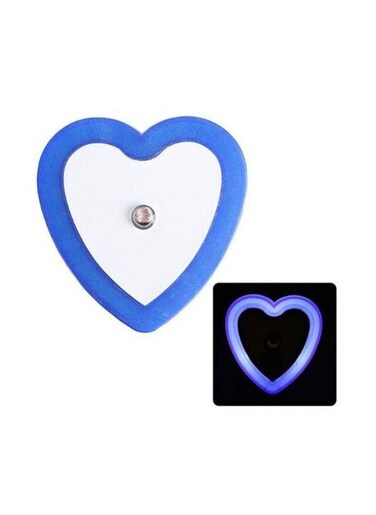 EasyLife LED-Wall Night Heart Shape Light (Plug-In), Smart Dusk To Dawn Sensor, Automatic Night Lights, Suitable For Bedroom, Bathroom, Toilet, Stairs, Kitchen And hallway-UK Plug