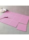 EasyLife 12 Pieces Rubber Flooring Interlocking Soft PVC Non-Slip Tile Splicing Waterproof Mat