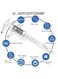 EasyLife Digital Caliper Measuring Tool With Stainless Steel, Electronic Micrometer Caliper With Large LCD Screen, Auto-Off Feature, Inch And Millimeter Conversion (6 Inch/150 mm)