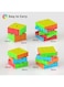 EasyLife 4 Pieces Speed Cube Set, 2x2 3x3 4x4 5x5 Stickerless Speed Cube Bundle- Bright Magic Cube Pack, Smooth Cube Puzzle With Gift Packing Games Toy