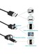 EasyLife 3-In-1 2M USB Type-C Endoscope 5.5mm Inspection HD Camera For Android PC Borescope