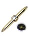 EasyLife Spinning Rotating Pen Metal Shell Rotating Pen LED Rotating Pen Refill Ballpoint Pen