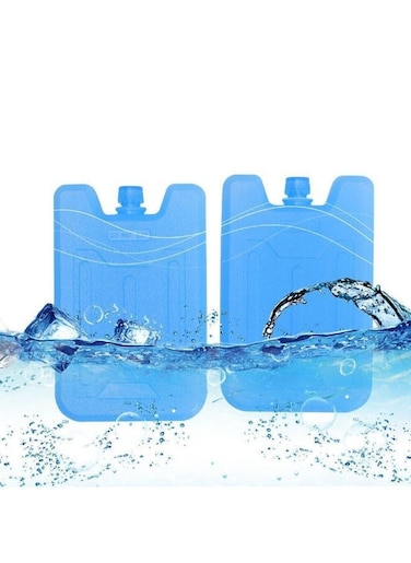 EasyLife 2 Pieces Ice Box Air Conditioner Fan Ice Crystal Box Cooling Fan Refrigeration