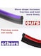 EasyLife Car Interior Decoration Strip Door Window Edge Seal Guard Protector With Trim Tool
