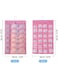EasyLife Double Sided Closet Hanging Organizer With Mesh Pockets