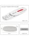 EasyLife 4 Pieces Power Strip Holder Wall Mount Self Adhesive