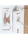 EasyLife 4 Pieces Power Strip Holder Wall Mount Self Adhesive