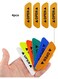 EasyLife 4 Pieces Car Door Open Reflective Warning Stickers