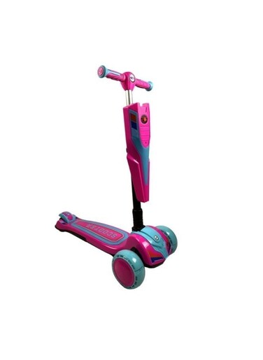 EasyLife Adjustable And Foldable Kick Scooter For Kids With LED Light