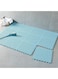 EasyLife 12 Pieces Rubber Flooring Interlocking Soft PVC Non-Slip Tile Splicing Waterproof Mat
