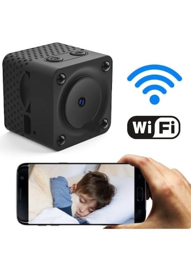 EasyLife 1080P HD Super Mini Camcorder Wifi Camera Web Wireless Security Secret 150 Degree Wide Angle Night Version Remote Monitoring IP