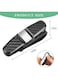 EasyLife 2 Pieces Car Glasses Holder With Card Clip, Vehicle Glasses Clips, Sunglasses Holder, 360 Degree Rotating Ticket Card Clip Holder, Double Ended Clip, For All Vehicle Models, Sun Visor