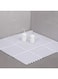 EasyLife 9 Pieces Non-Slip Shower Stall Mat With Drain Holes - Durable Plastic Carpet For Home Bathroom - DIY Bathroom Accessory