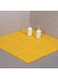EasyLife 9 Pieces Non-Slip Shower Stall Mat With Drain Holes - Durable Plastic Carpet For Home Bathroom - DIY Bathroom Accessory