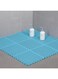 EasyLife 9 Pieces Non-Slip Shower Stall Mat With Drain Holes - Durable Plastic Carpet For Home Bathroom - DIY Bathroom Accessory