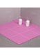 EasyLife 9 Pieces Non-Slip Shower Stall Mat With Drain Holes - Durable Plastic Carpet For Home Bathroom - DIY Bathroom Accessory
