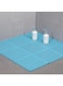 EasyLife 9 Pieces Non-Slip Shower Stall Mat With Drain Holes - Durable Plastic Carpet For Home Bathroom - DIY Bathroom Accessory