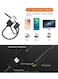 EasyLife 5.5mm Endoscope Camera For Mobile 3-In-1 USB Type-C Android Flexible Cable 10m Surveillance Camera