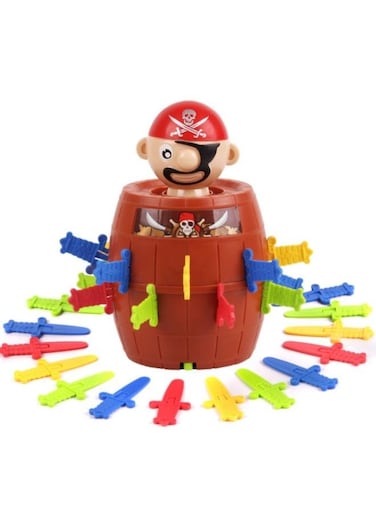 EasyLife Tricky Pirate Bucket Tricky Toys Children's Toys Desktop Interactive Toys