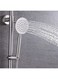 EasyLife 304 Stainless Steel Finishing Shower Slide Bar Hand With Shower Hose And Shower Head