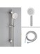 EasyLife 304 Stainless Steel Finishing Shower Slide Bar Hand With Shower Hose And Shower Head