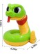 EasyLife Electric Scary Rattlesnake Tricky Toy Small Decompression Game Toys For Kids