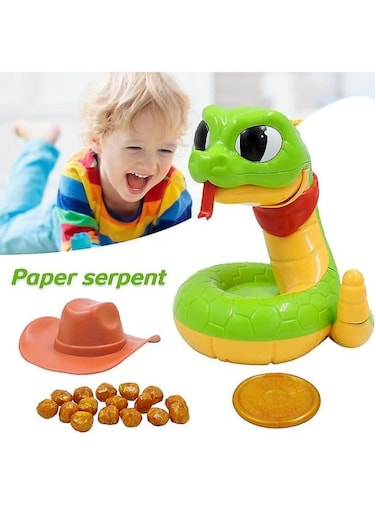 EasyLife Electric Scary Rattlesnake Tricky Toy Small Decompression Game Toys For Kids