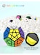EasyLife Megaminx Cube Speed Cube Dodecahedron Magic Cube Puzzle Toy