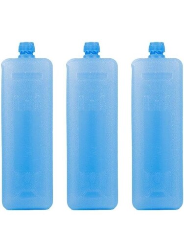 EasyLife 3 Pieces Universal Air Conditioner Fan Ice Box Air Cooler Refrigeration Ice Crystal Preservation Incubator Refrigeration Blue Ice Pack