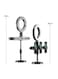 EasyLife Selfie Ring Light With Mobile Phone Stand And Mobile Bracket Holder For Live