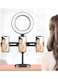EasyLife Selfie Ring Light With Mobile Phone Stand And Mobile Bracket Holder For Live