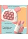 EasyLife Quick Push Game, 80 Level Pop It Fidget Electronic Sensor Game, Silicone Toy For Boys Girls, Unique Puzzle Pop Bubble Game Gift For Children And Adults
