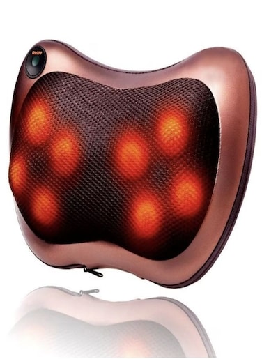 EasyLife Electric Massager Relaxation Pillow Type For Neck Or Back Massage Heating Function